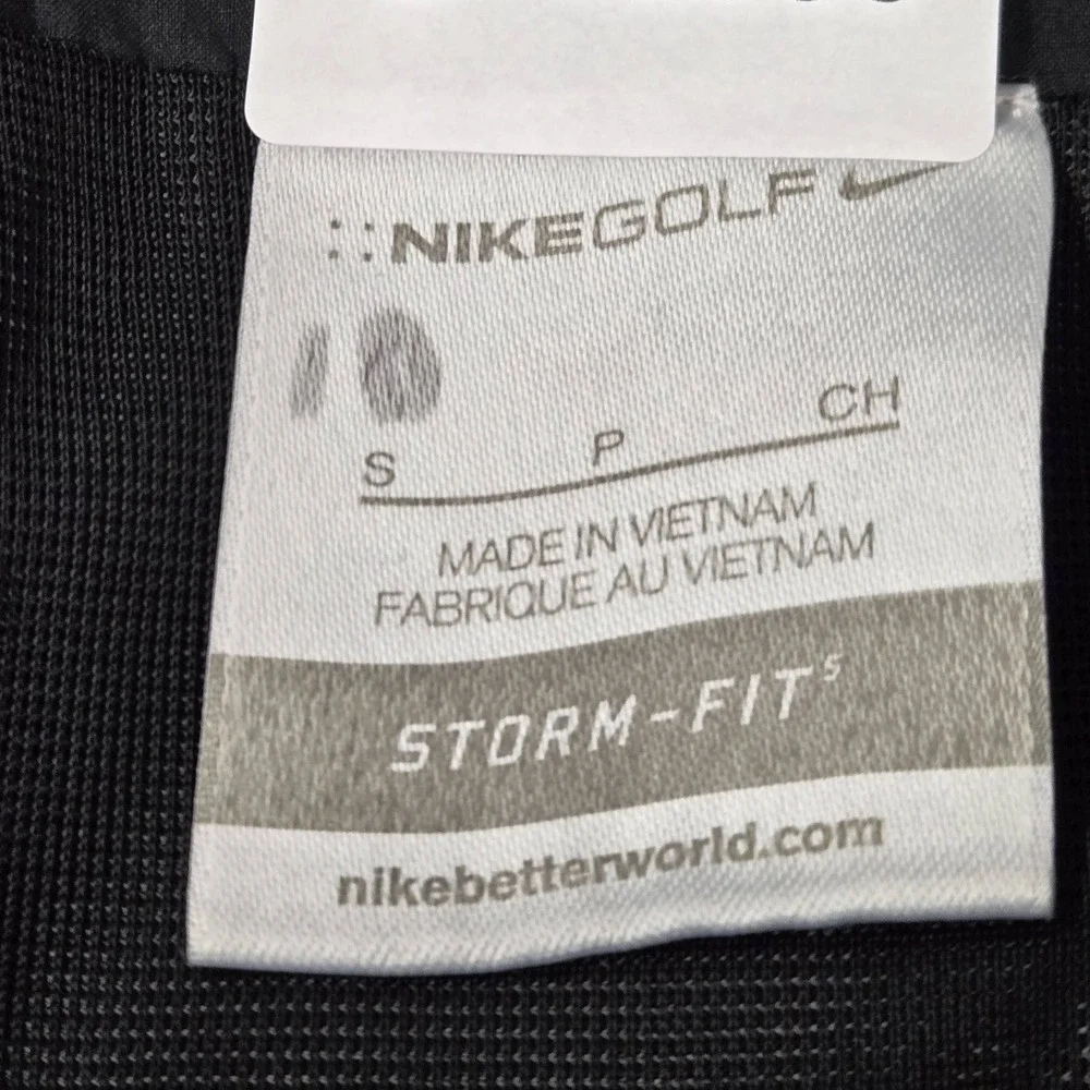 Nike‎ Golf Women Jacket S Black STORM-FIT Activewear Zipper Long